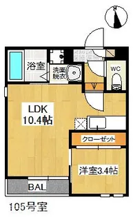 Grandtic K1【1階】の間取り