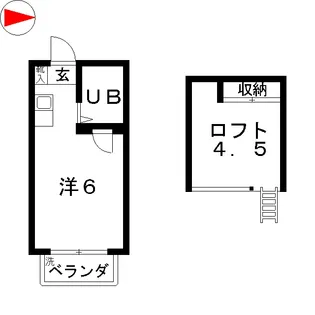 ソレイユひばりヶ丘II【1階】の間取り