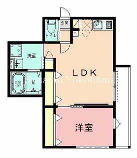 リヒト根岸【2階】の間取り