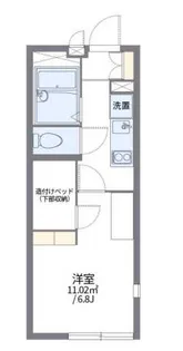 レオパレスプリマベーラ荻窪【1階】の間取り