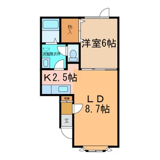 ESPOIRI.II【2階】の間取り