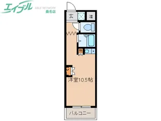 MKタウン江場 B棟【2階】の間取り