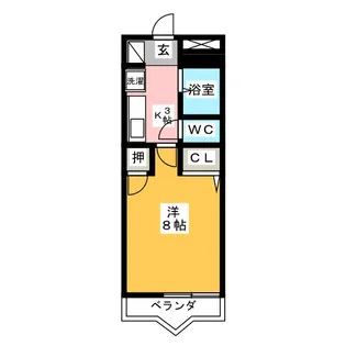 リバストーン【3階】の間取り