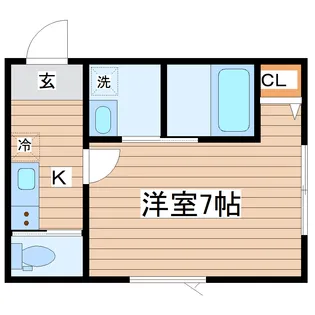 メゾン・ド・ココA【2階】の間取り