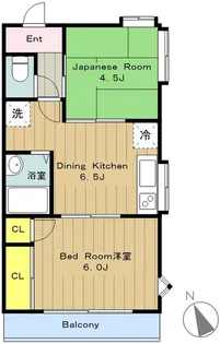パストラルいしい【3階】の間取り