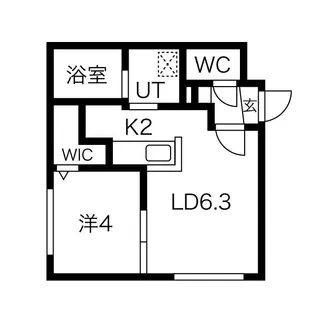 moa 317【2階】の間取り