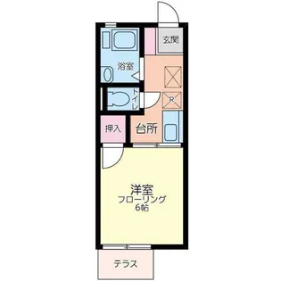 アーバンライフ【1階】の間取り