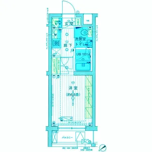 ブライズ上池台【2階】の間取り