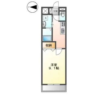 Maple garden【4階】の間取り