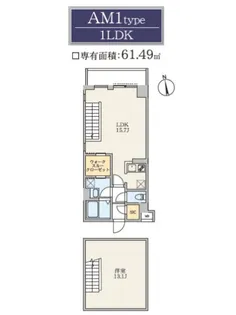 S-RESIDENCE駒場東大前の間取り
