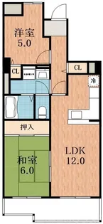 コープ野村長池公園【1階】の間取り