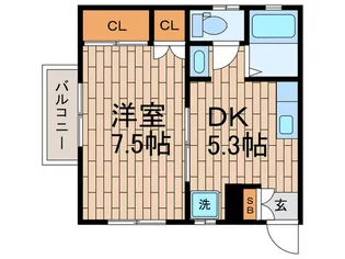 K.Gハウス【2階】の間取り