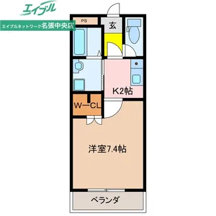 クラシオンレガーロ【1階】の間取り