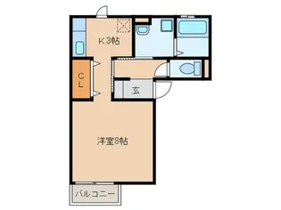 インテレクト【2階】の間取り