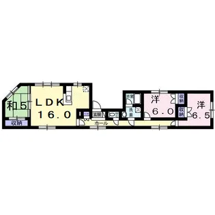 クレストール四番館【2階】の間取り