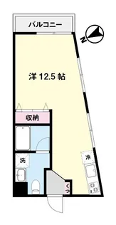 西山ガーデンハウス【4階】の間取り