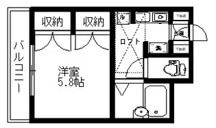 メゾン・フルール【3階】の間取り