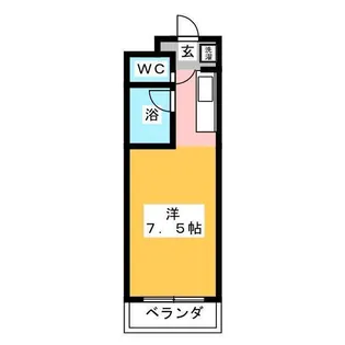 カジヤマグラスワン【2階】の間取り
