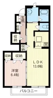 ソレイユ メゾン 国立【1階】の間取り