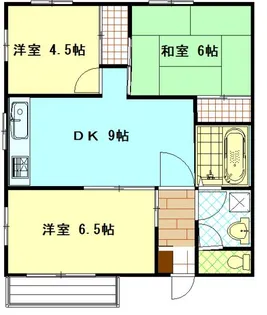 不二ハイツ【3階】の間取り