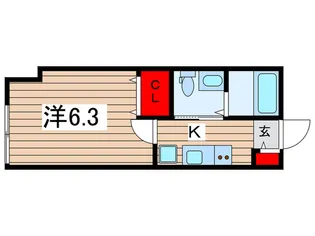 VAU house 蘇我【2階】の間取り