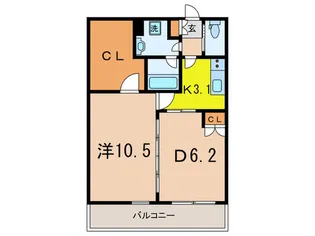 イルヴィアーレ大山金井町【7階】の間取り