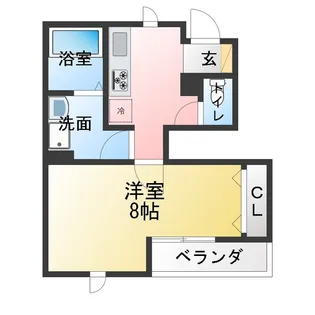 リーブルM【2階】の間取り