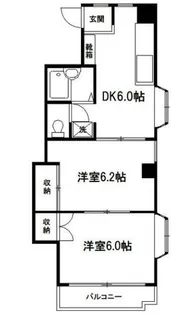 ドミールイトウ【2階】の間取り