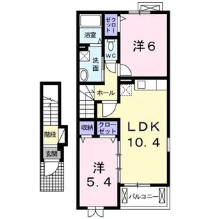 フィランソーロ【2階】の間取り