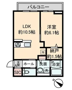 アリビオ・セレーノ横浜西寺尾【1階】の間取り