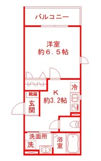 ミエーユ横濱元町【3階】の間取り