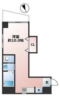 中島ビル【2階】の間取り