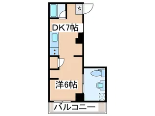 小川ビルヂング【3階】の間取り