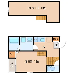 スエルテ【2階】の間取り