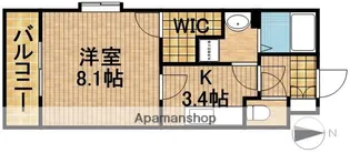 Aries Garden【3階】の間取り