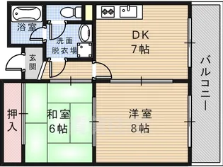 CASA庄屋【2階】の間取り