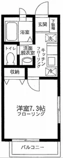 グレイシス東池袋A棟【2階】の間取り