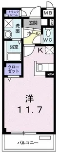 モンテ シャスター【2階】の間取り