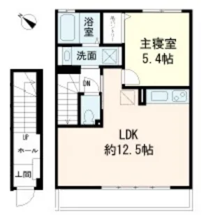 グランパール【2階】の間取り
