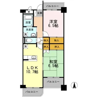 モン・ルポ【2階】の間取り