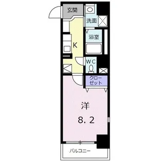 コンフォ-ル秋葉原【4階】の間取り