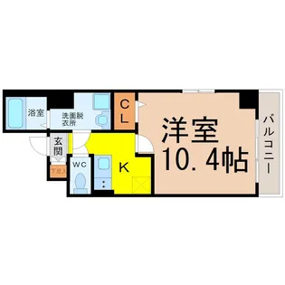 サクシードMt.1金山【1階】の間取り