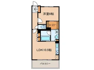 藤和シティホームズ新丸子【10階】の間取り