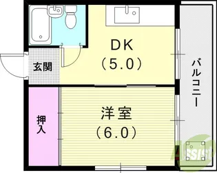ハイツパーソン【3階】の間取り