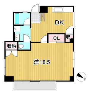コーポラス明和【2階】の間取り