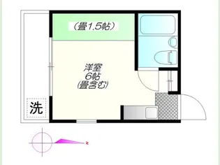 亀田ビル【2階】の間取り