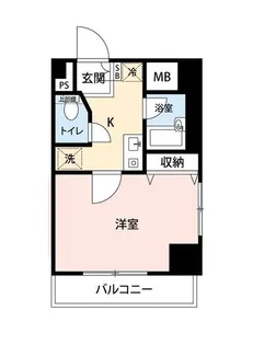 マイナビSTAYミライエ御茶ノ水清水坂(プレール御茶ノ水)【7階】の間取り