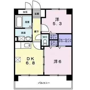 マルワ・シャルマンIII【2階】の間取り