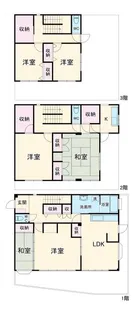 KEIS HOUSEの間取り