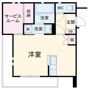 一水館【2階】の間取り